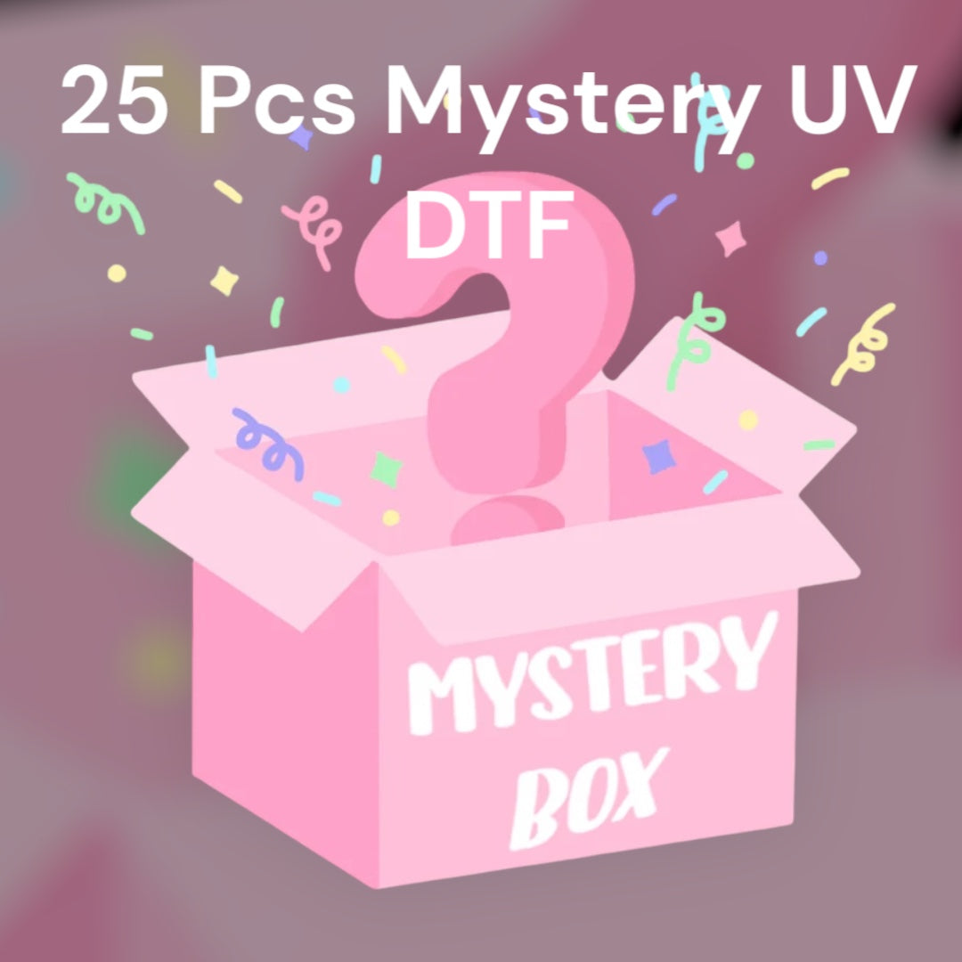 25 pcs Mystery 16oz UV DTF