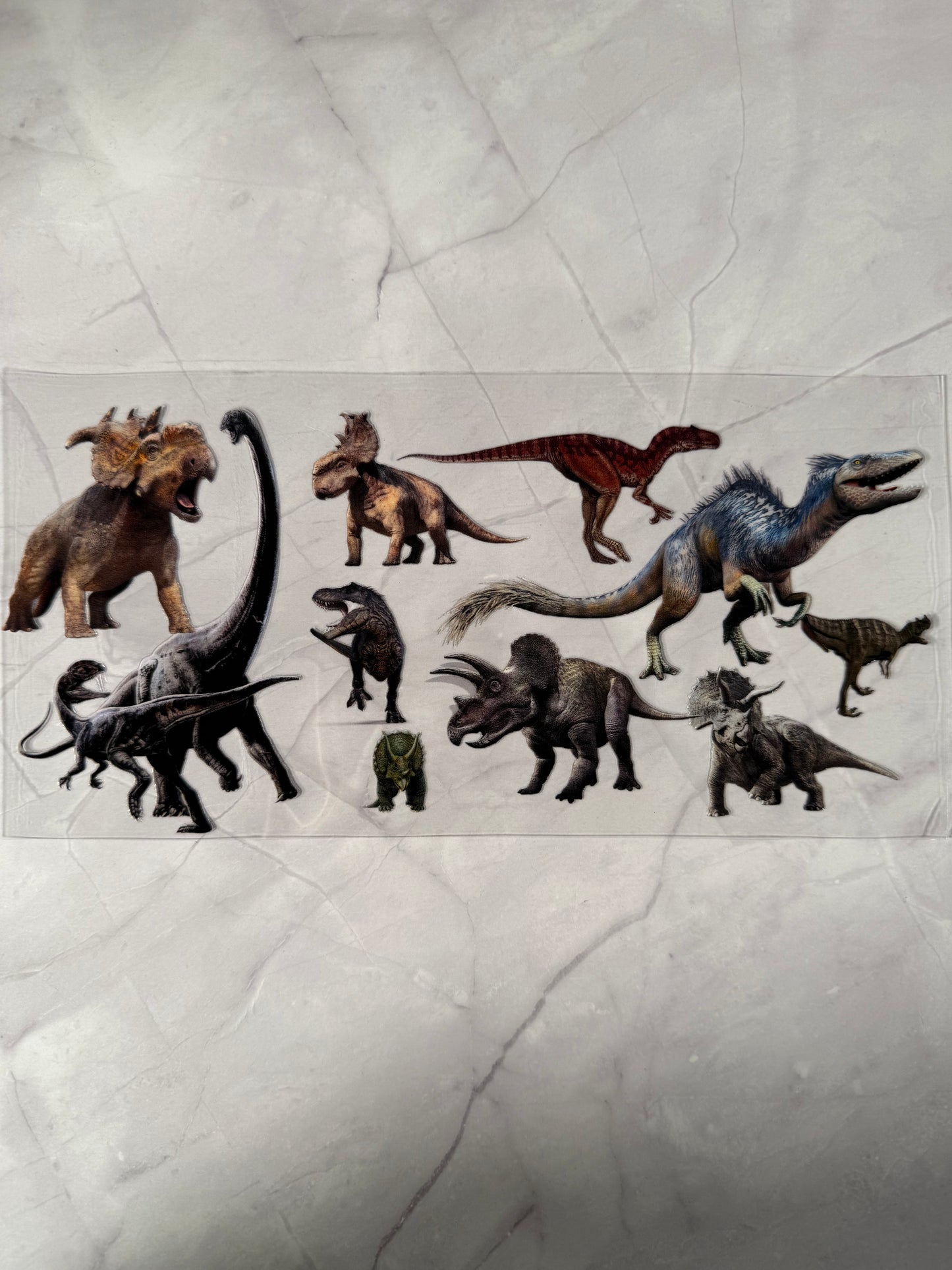 Dinosaur 16oz UVDTF