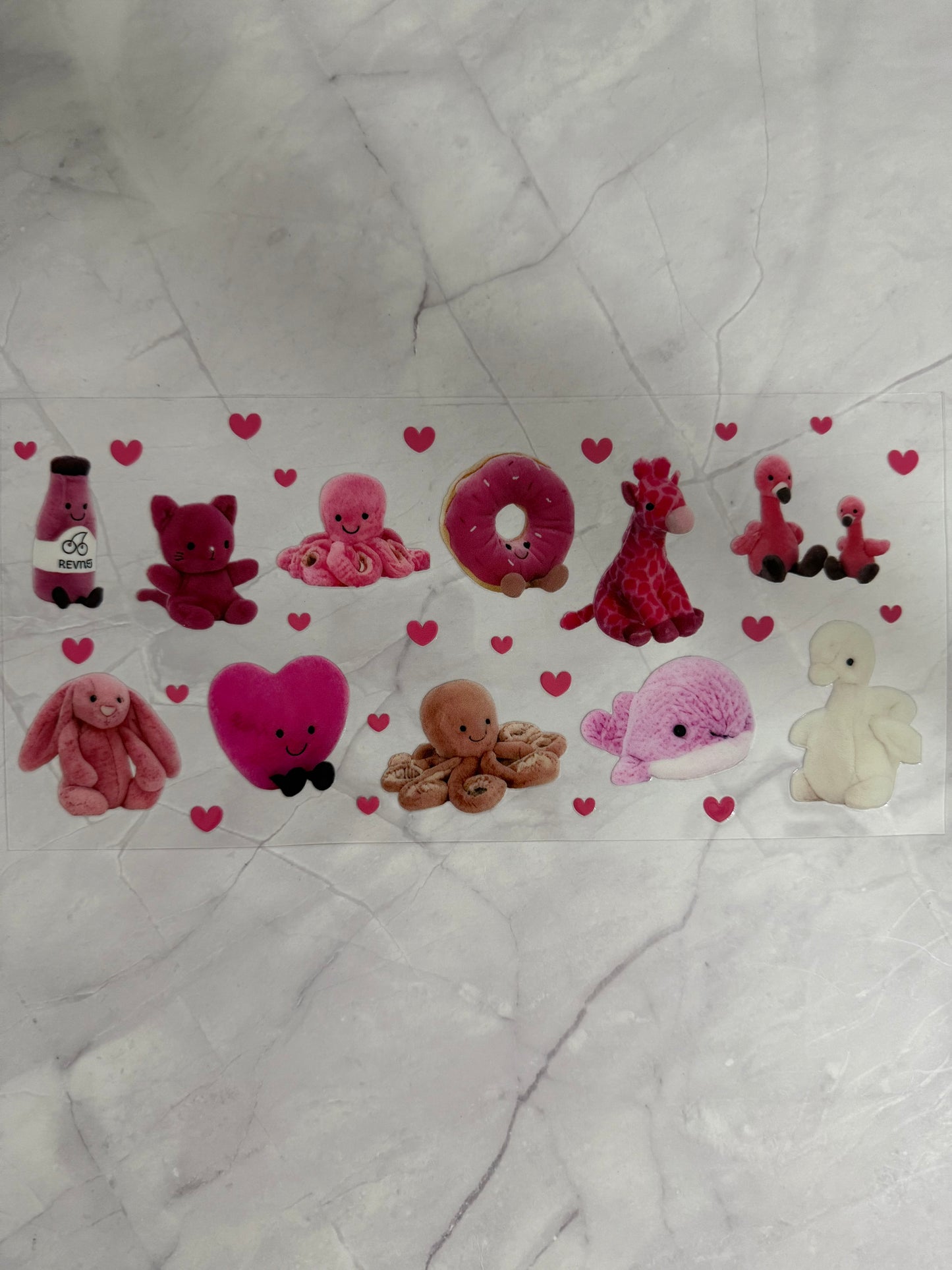 Jellycat 16oz UV DTF Cup Wrap Transfer Sticker