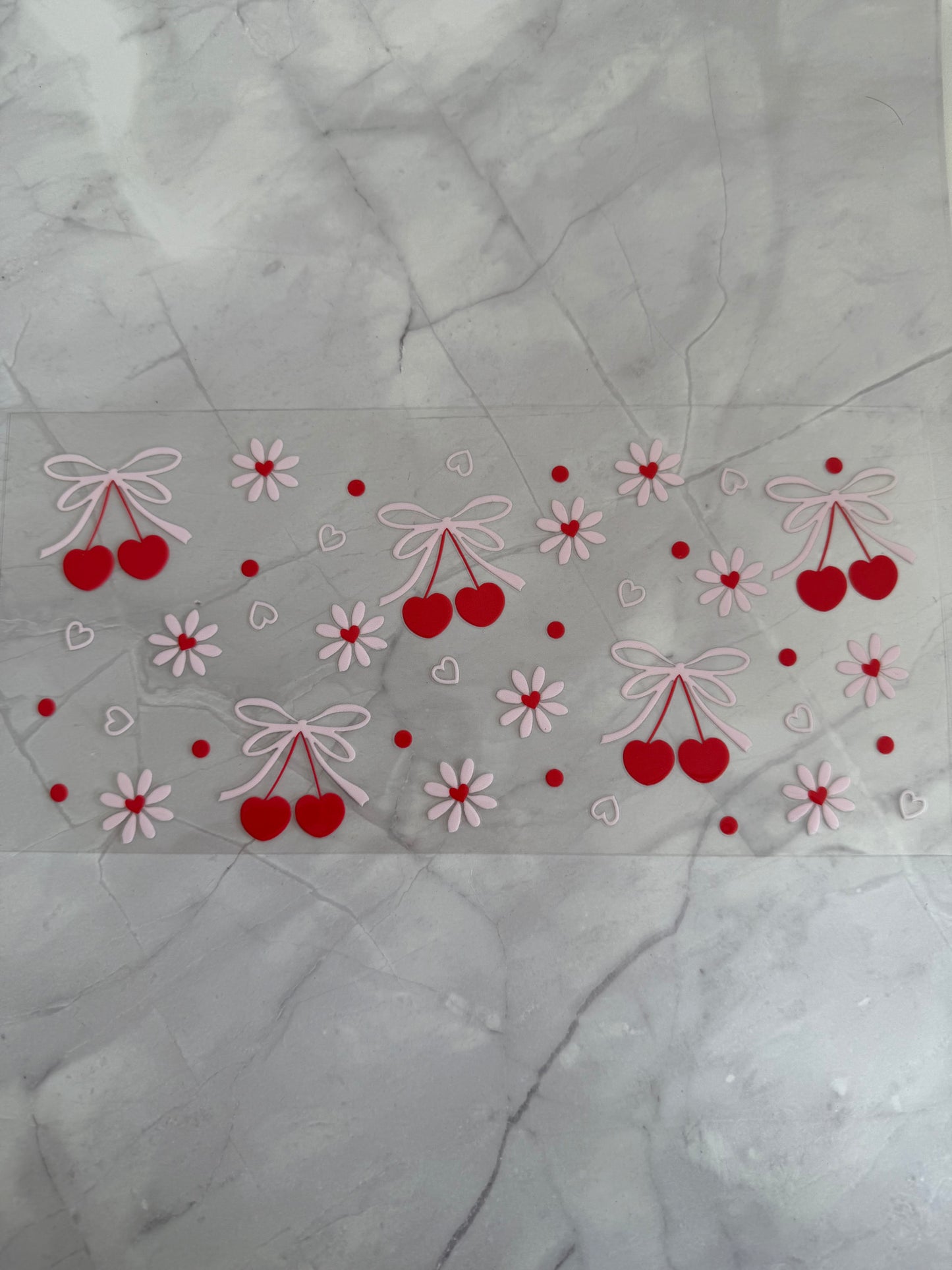 Cherrybow 16oz UV DTF Cup Wrap Transfer Sticker