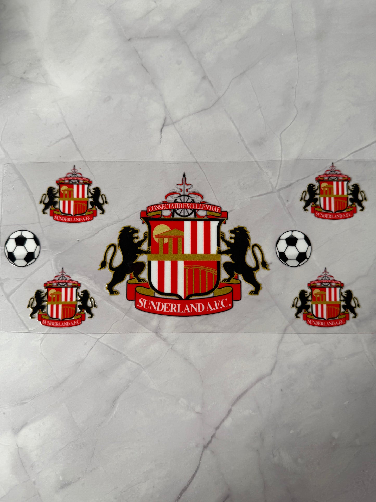 Sunderland 16oz UV DTF Cup Wrap Transfer Sticker
