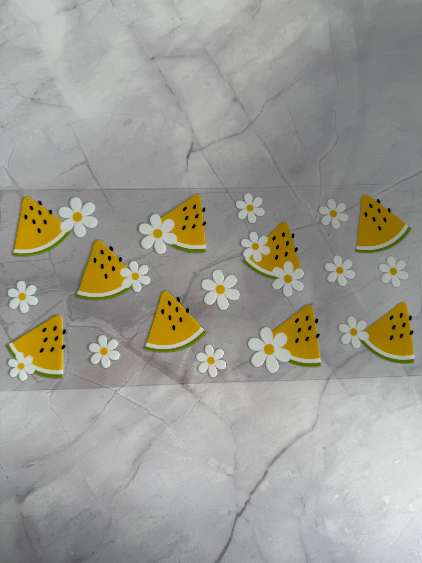 Watermelon 16oz UV DTF Cup Wrap Transfer Sticker