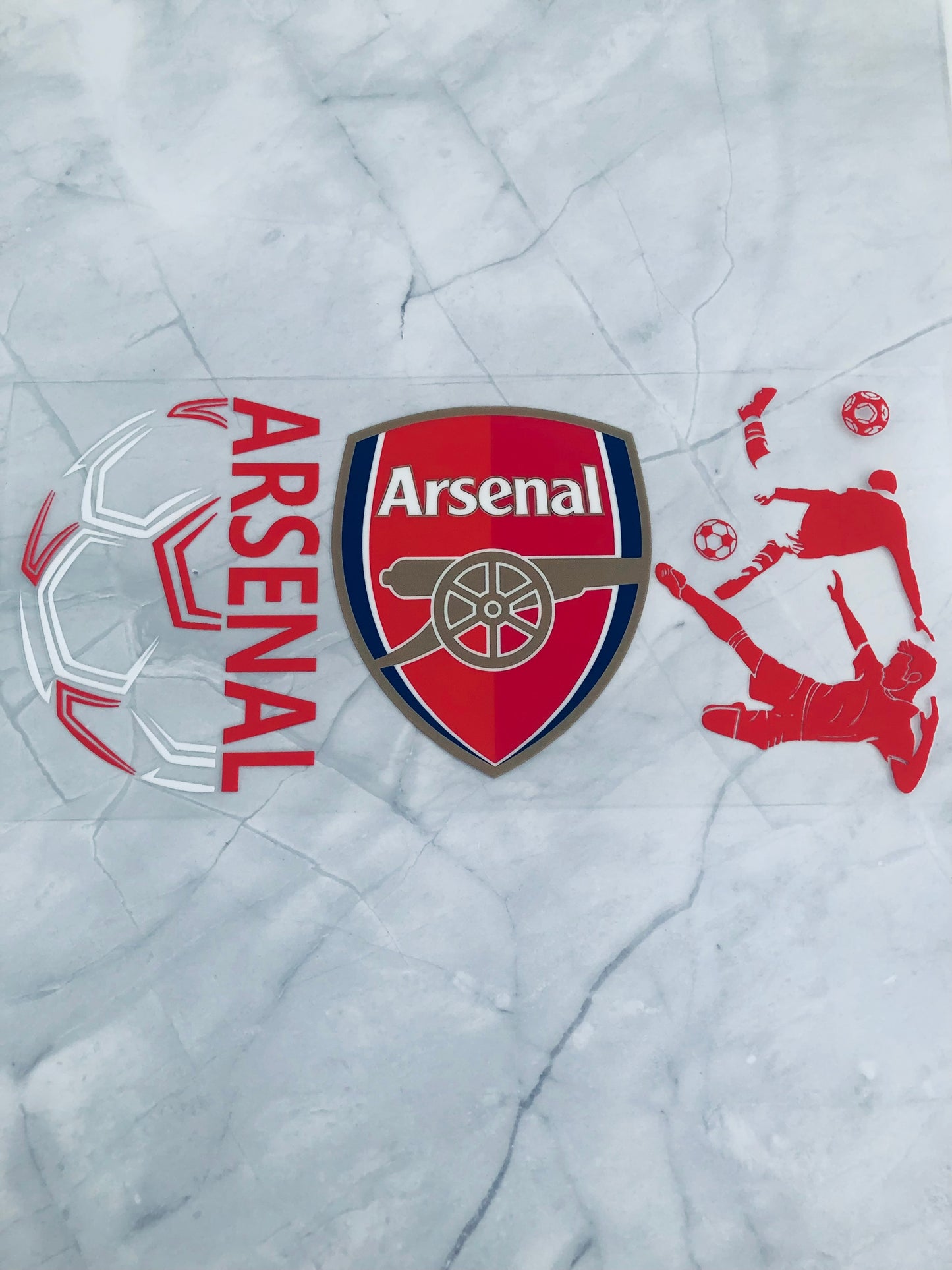 Arsenal 16oz uv DTF