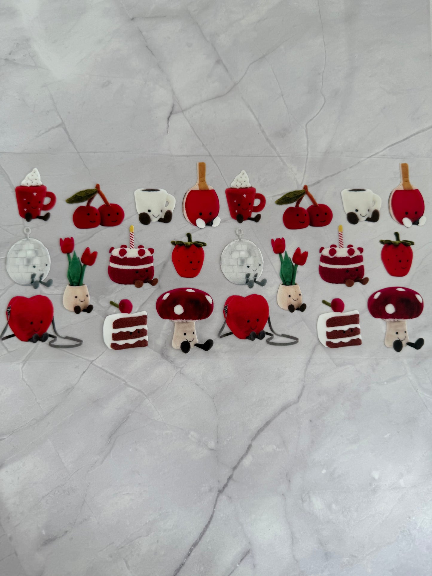 Red Jellycats 16oz UV DTF Cup Wrap Transfer Sticker