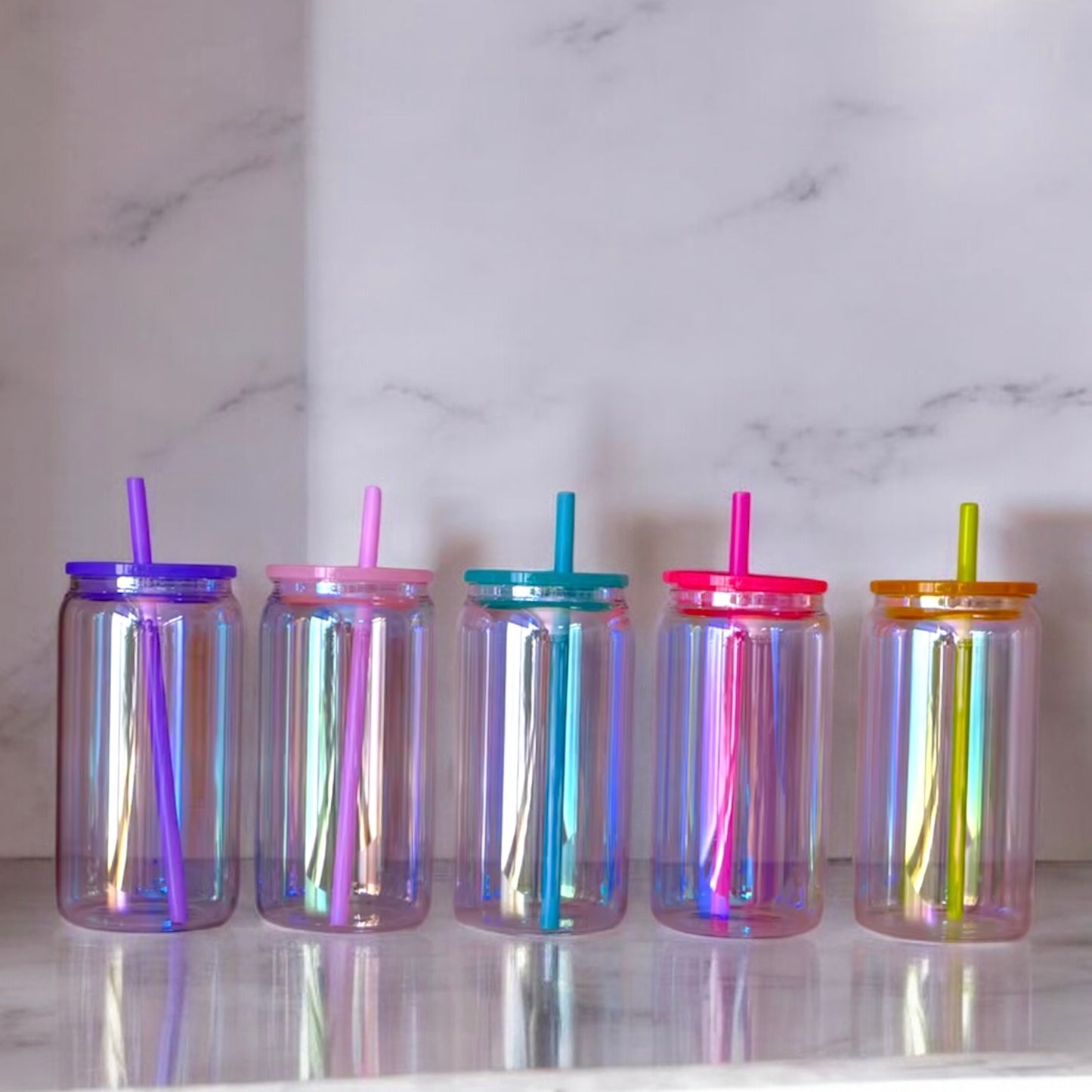 16oz Shimmer Glass Libbey Cans