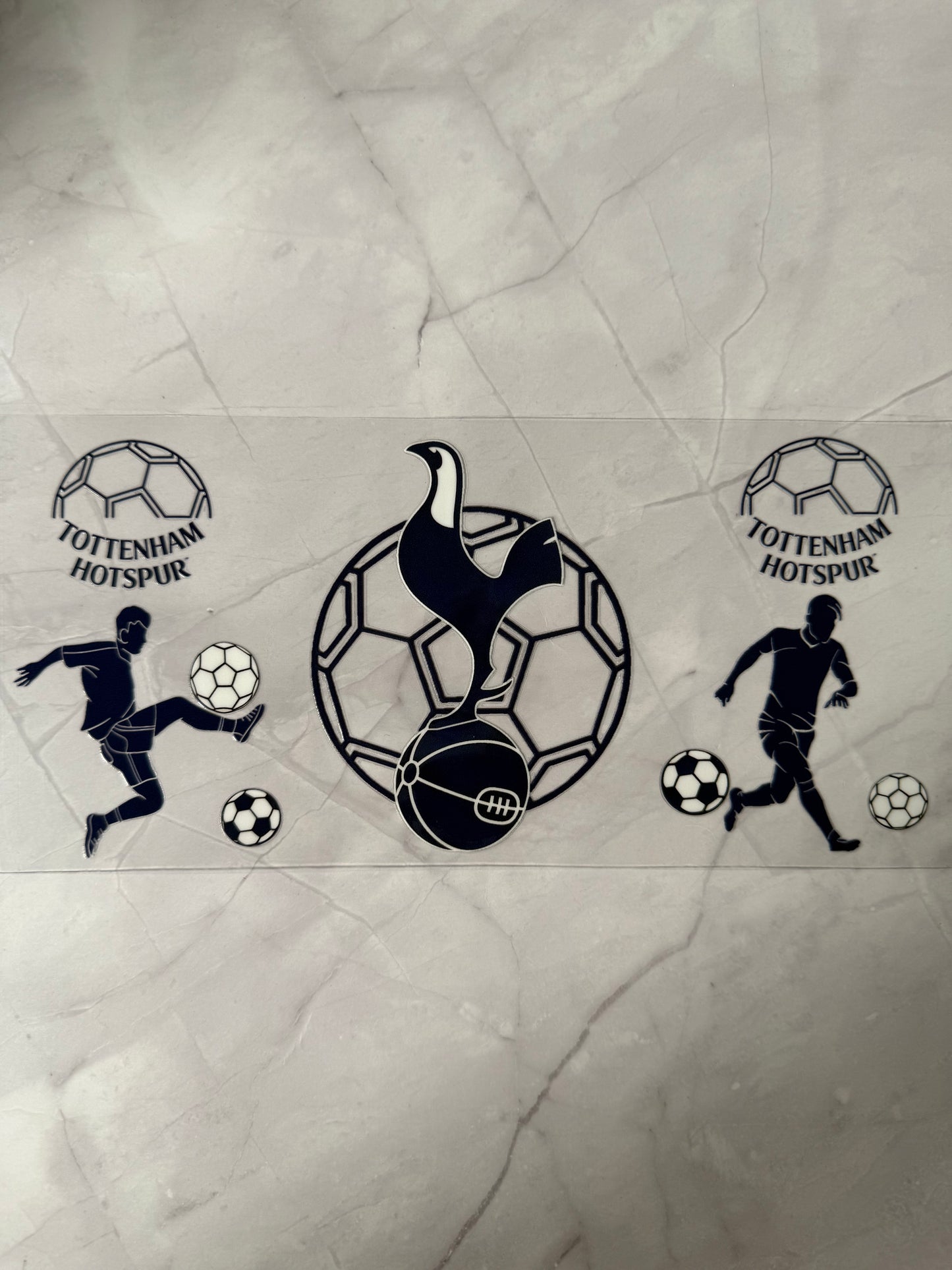 Tottenham 16oz uv DTF