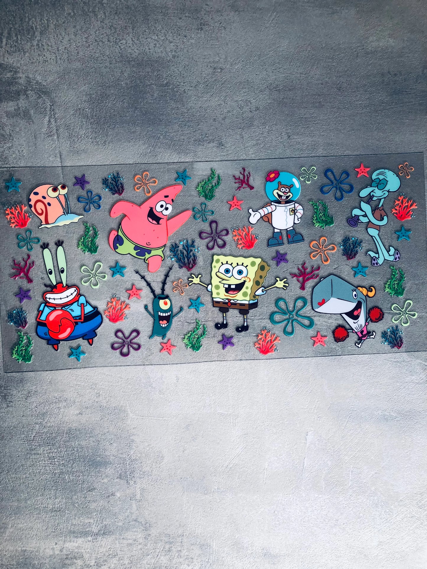 SpongeBob uv DTF