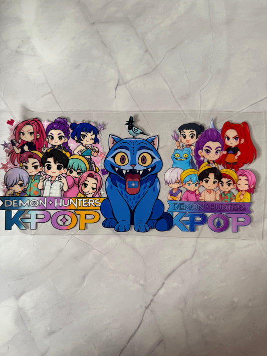 Kpop demon hunters 16oz uv DTF