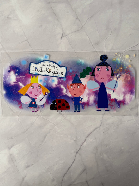 Ben & Holly 16oz uv DTF