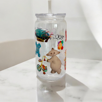 In the Night Garden Plastic Tumbler Cup Libbey Can with Straw