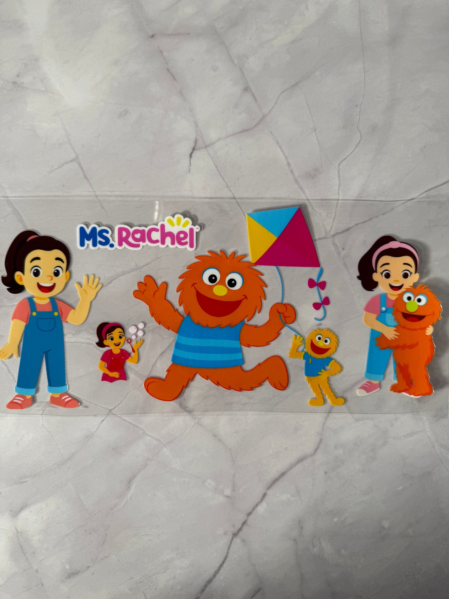 Ms Rachel 16oz uv DTF