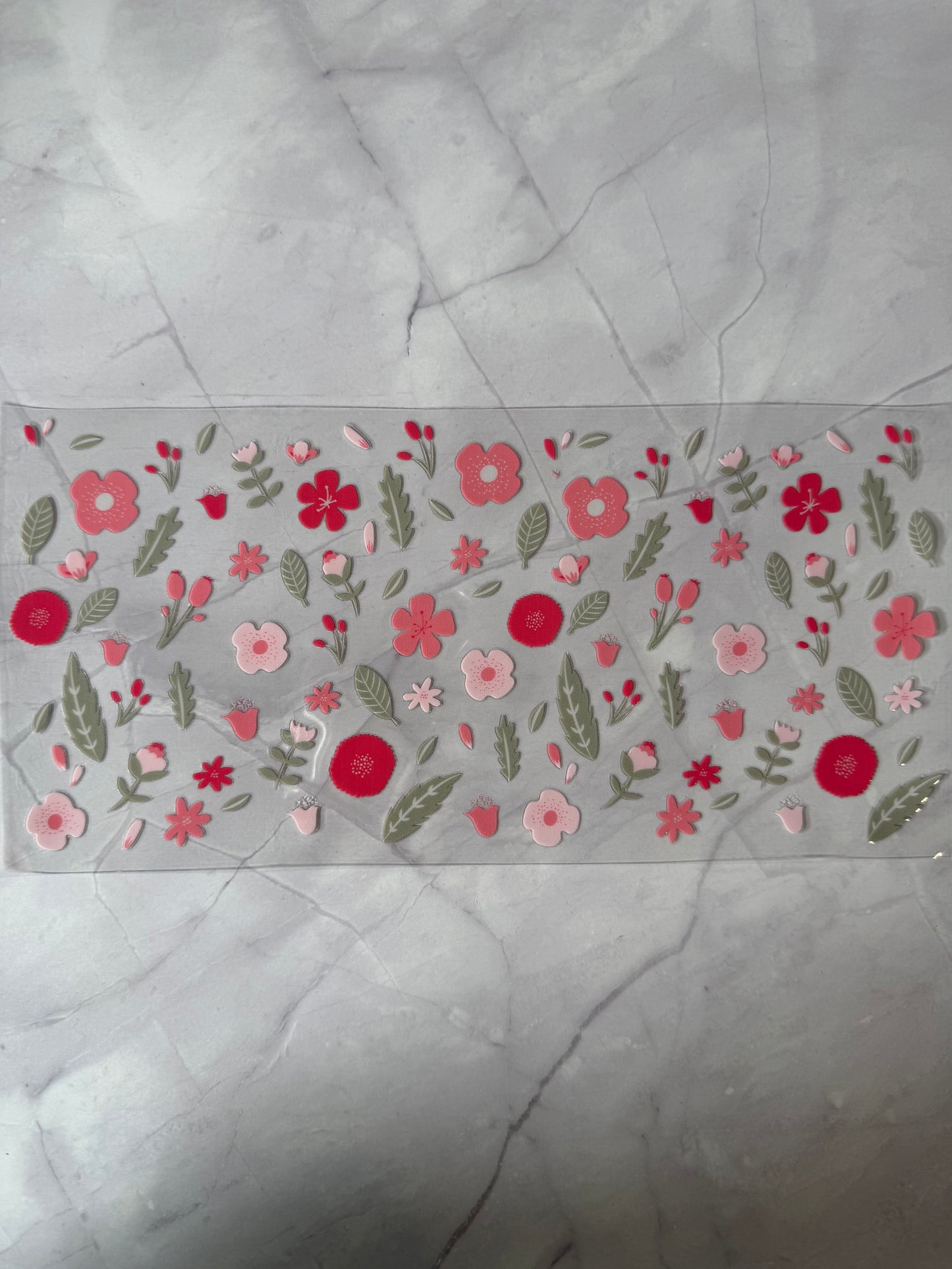 Floral 16oz UVDTF