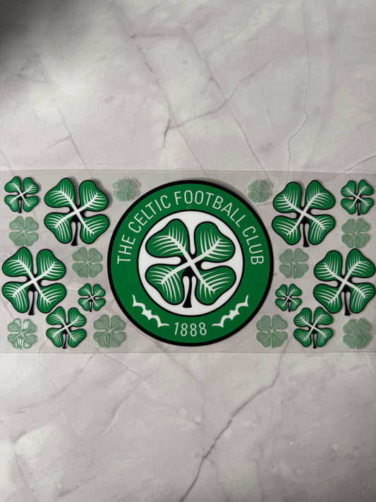 Celtic Irish 16oz UV DTF Cup Wrap Transfer Sticker