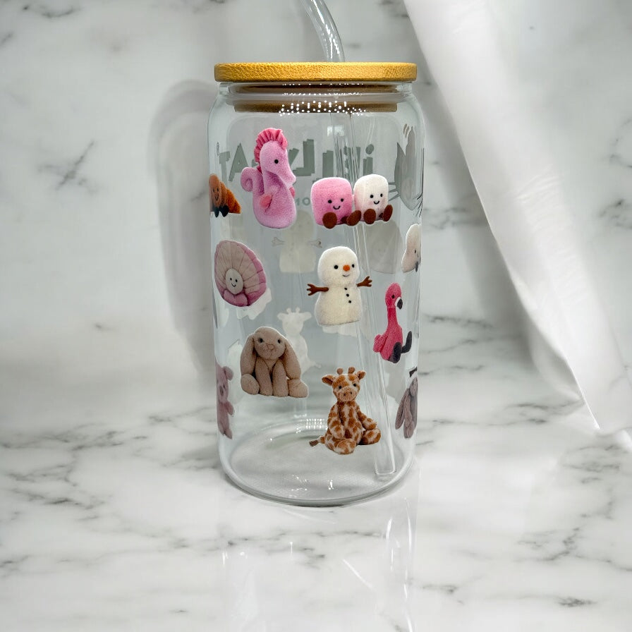 Jellycat 16oz Cup with Straw