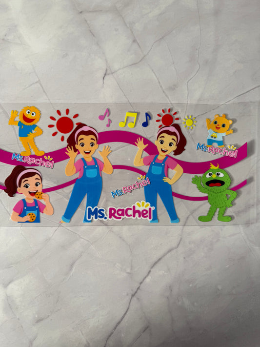 Ms Rachel 16oz uv DTF