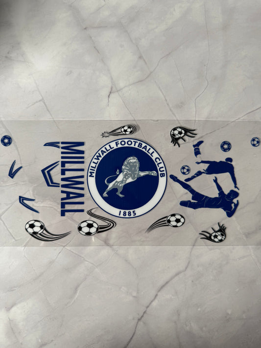 Milwall 16oz UV DTF Cup Wrap Transfer Sticker